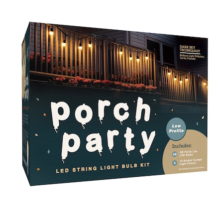 Miracle Led Outdoor String Light Kit, Low Profile, 4PK 607845